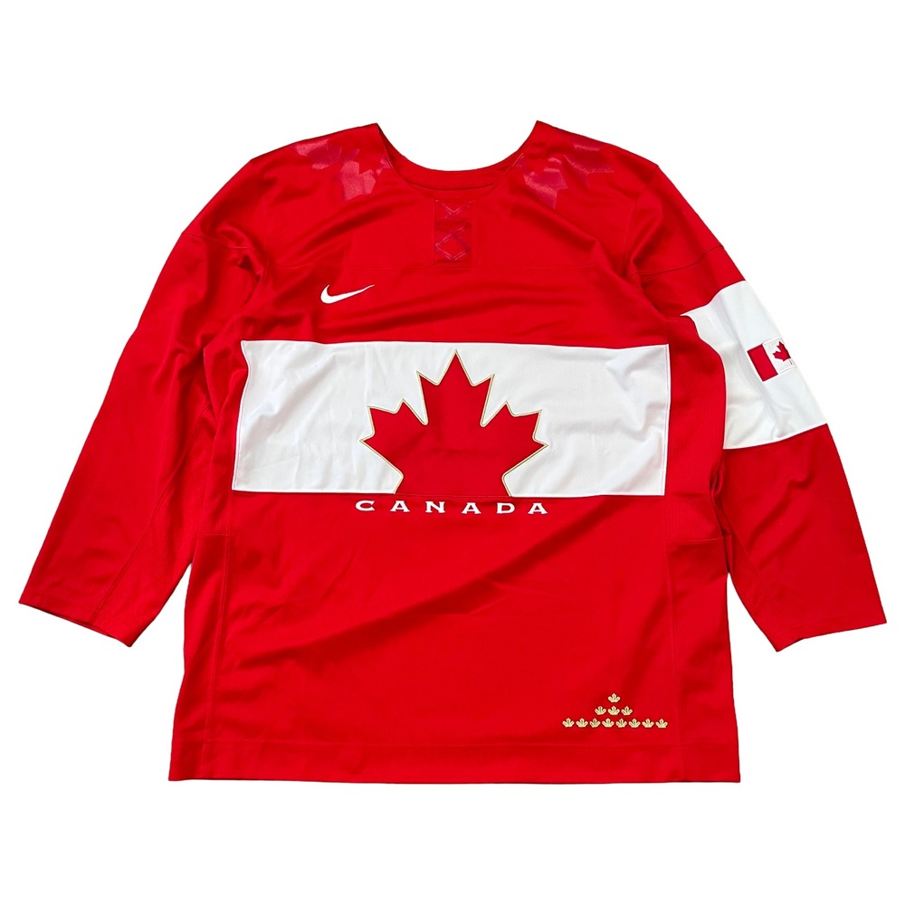 Nike Team Canada 2014 Olympics Authentic Hockey Jersey XXL Red White 599912-657
